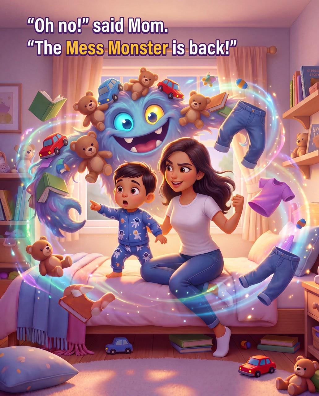 Kids Cleanup Time Hero — Personalized Hero Book