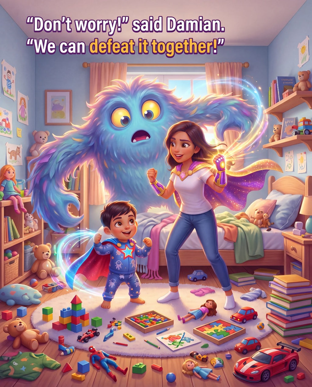 Kids Cleanup Time Hero — Personalized Hero Book