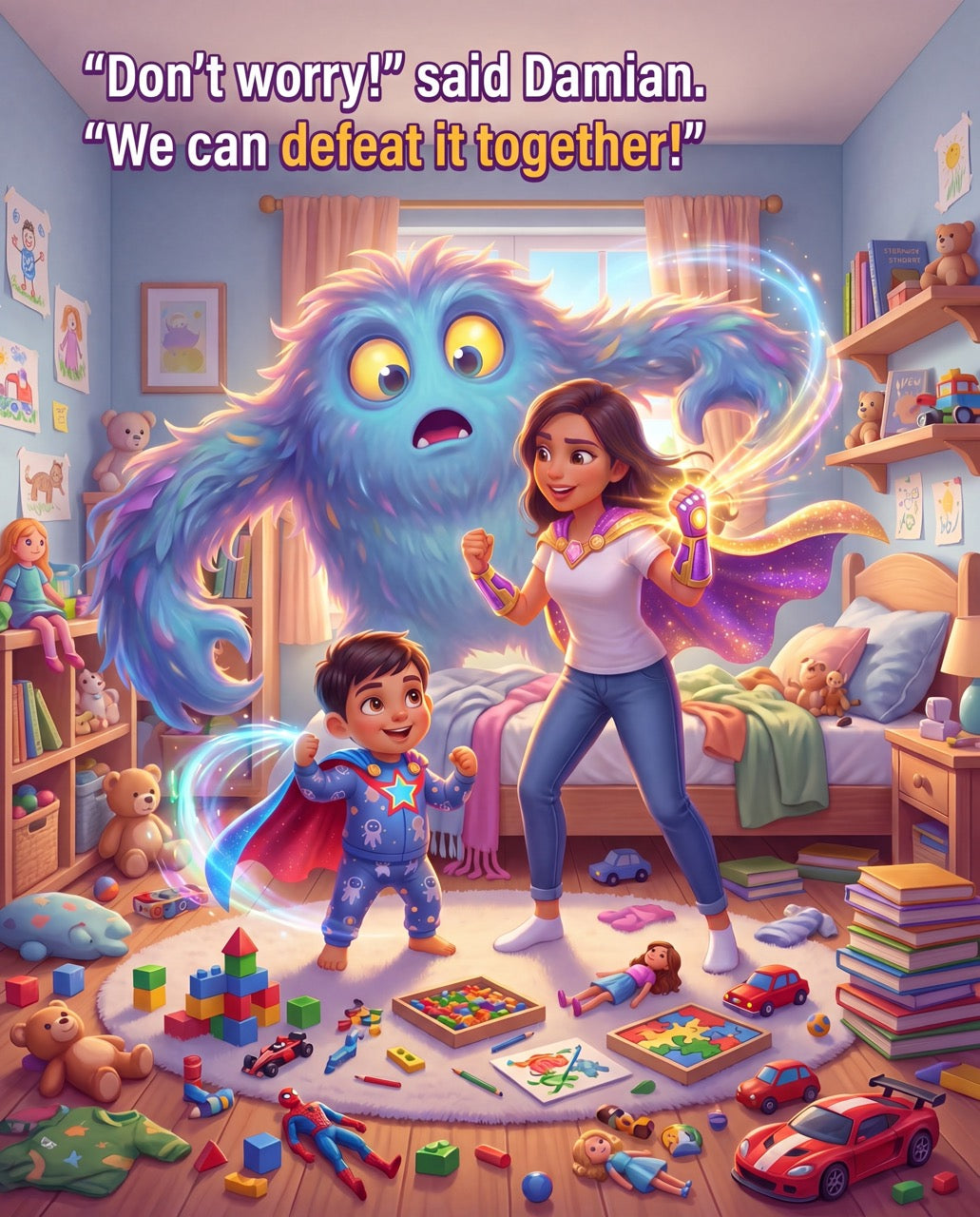 Kids Cleanup Time Hero — Personalized Hero Book