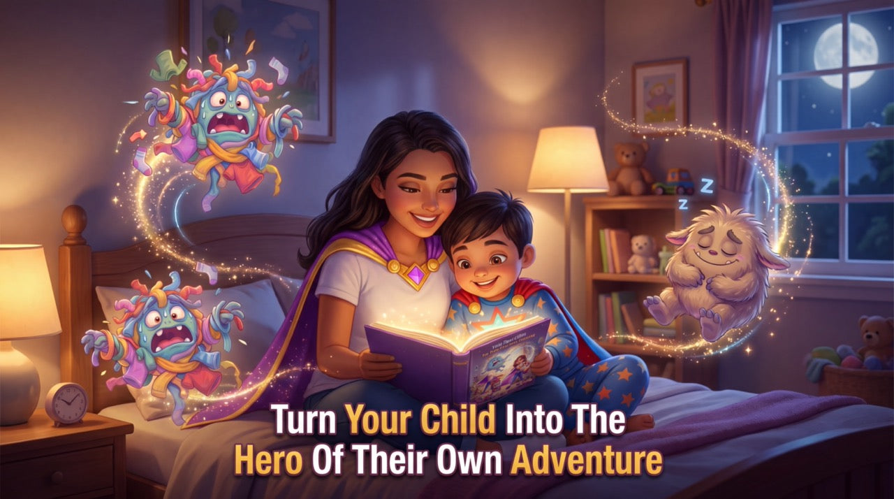Kids Cleanup Time Hero — Personalized Hero Book